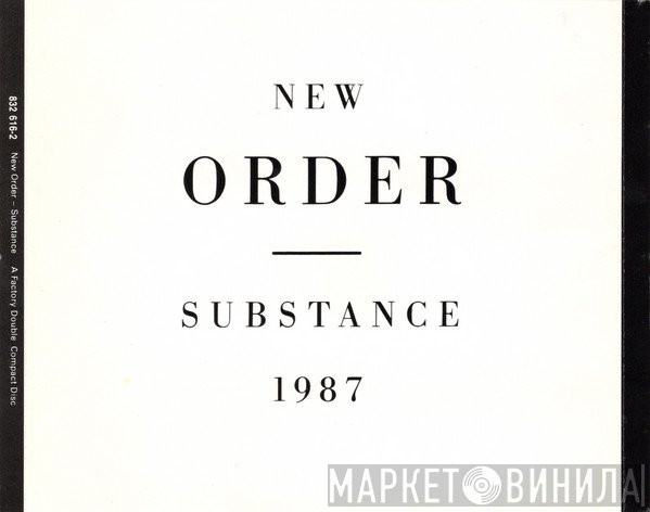 New Order  - Substance