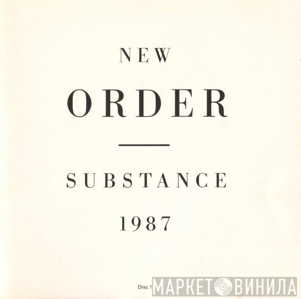 New Order  - Substance