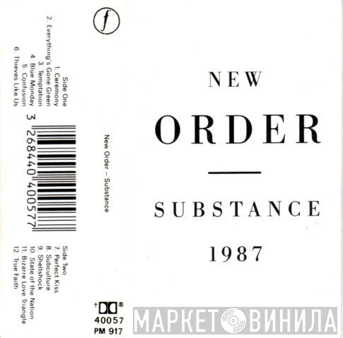 New Order  - Substance
