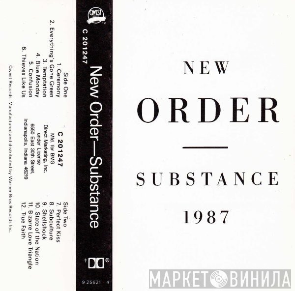 New Order  - Substance