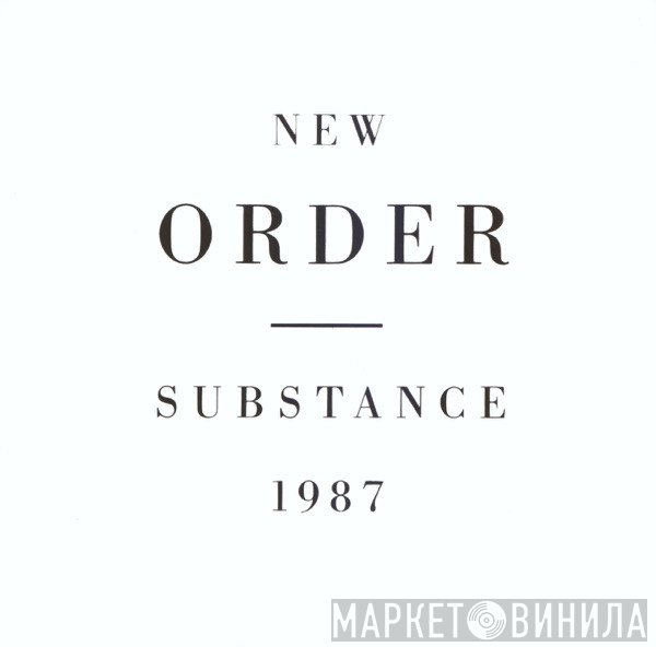 New Order  - Substance