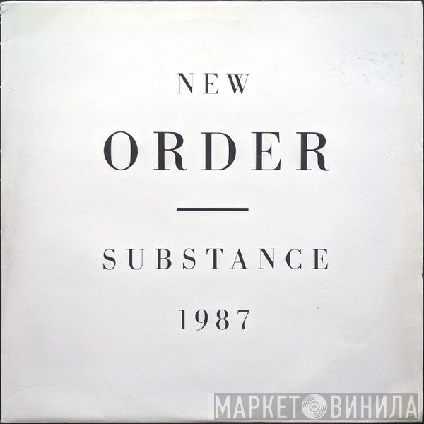 New Order  - Substance