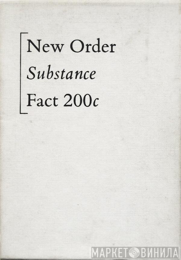 New Order - Substance