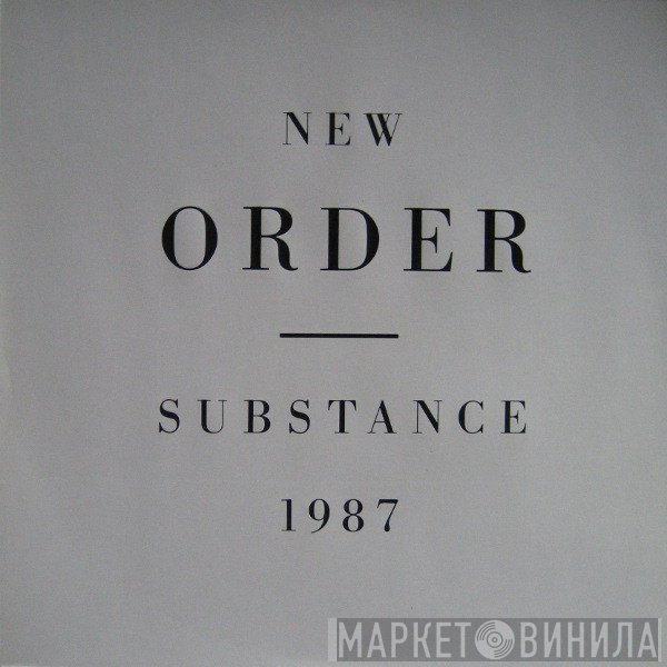 New Order  - Substance