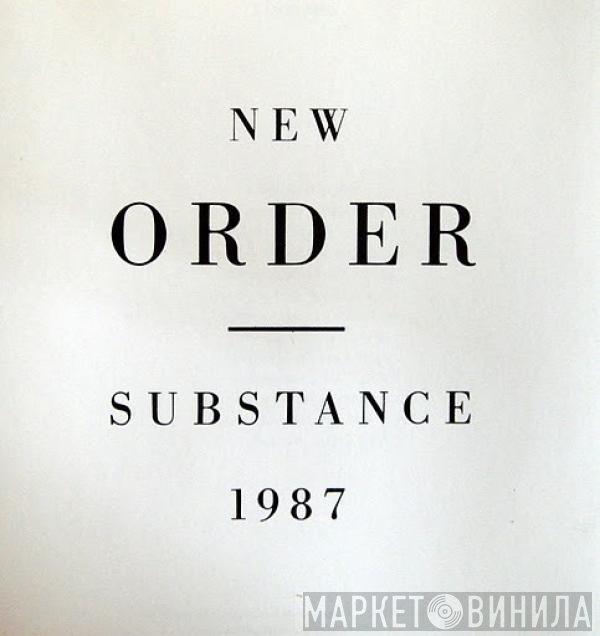 New Order  - Substance