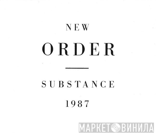 New Order  - Substance