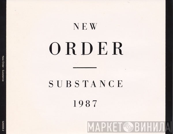 New Order  - Substance