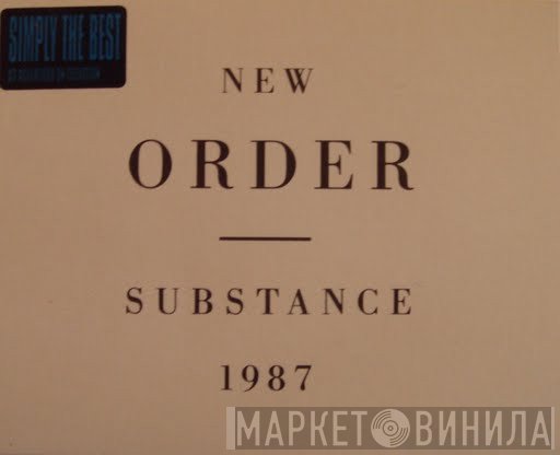 New Order  - Substance