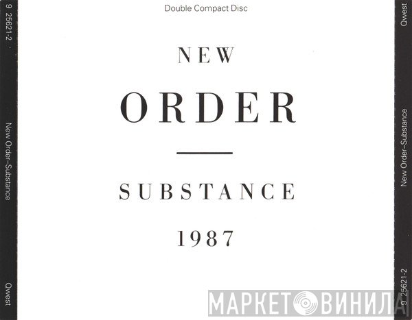 New Order  - Substance
