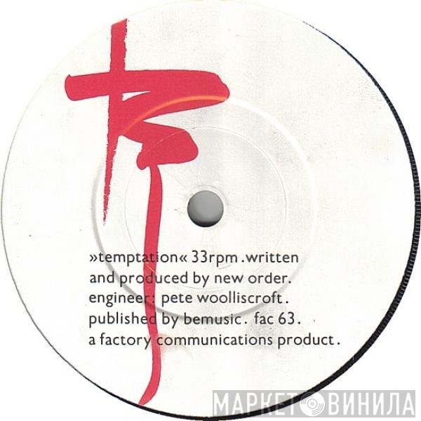 New Order  - Temptation