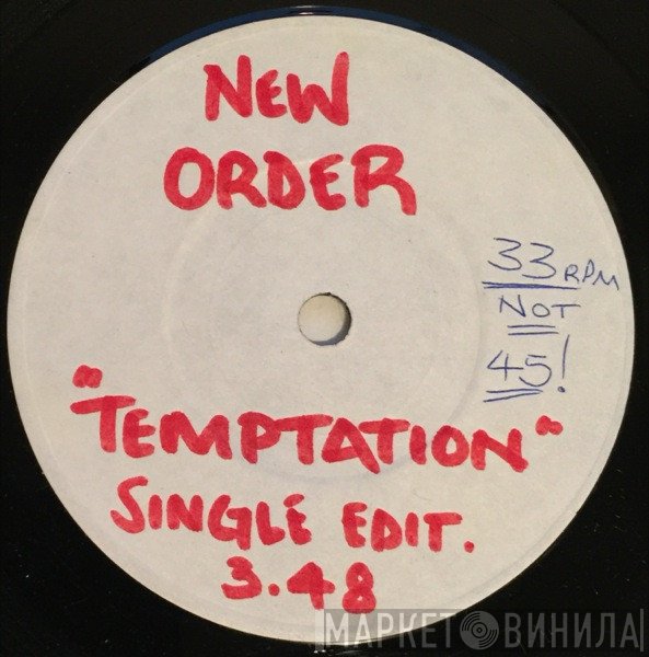 New Order  - Temptation