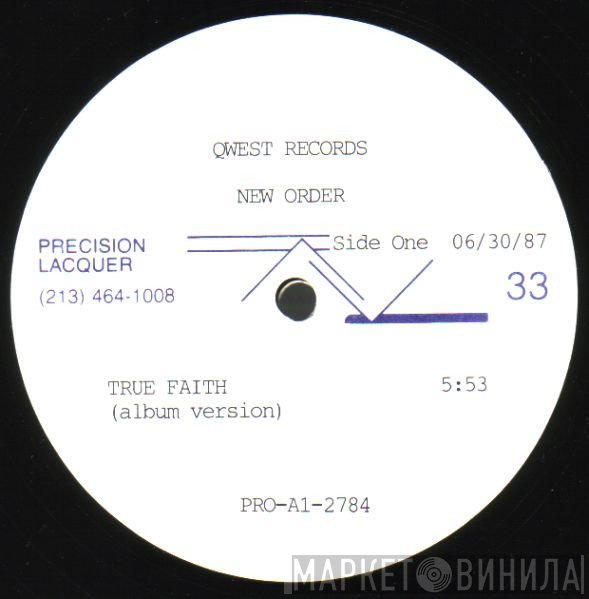 New Order  - True Faith