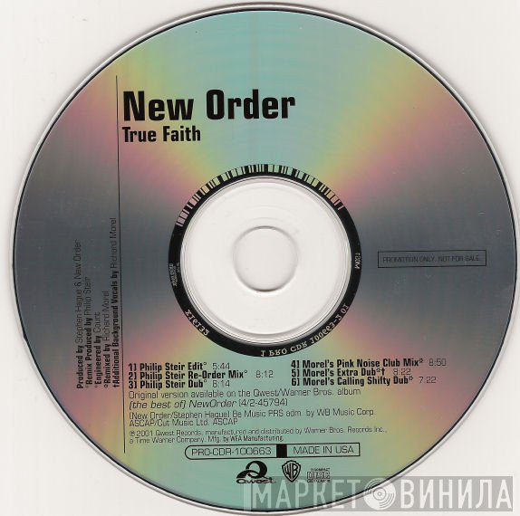New Order  - True Faith