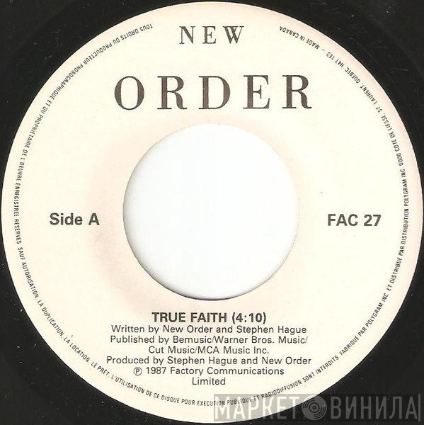 New Order  - True Faith