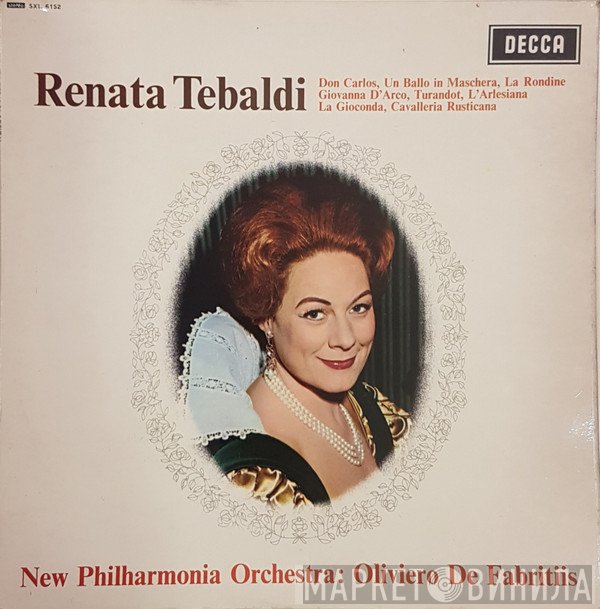 New Philharmonia Orchestra, Renata Tebaldi, Oliviero De Fabritiis - Recital