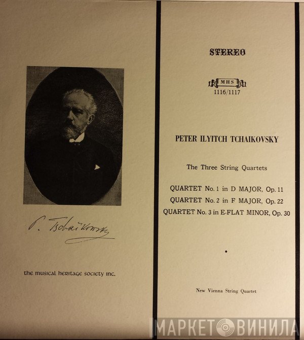 New Vienna String Quartet, Pyotr Ilyich Tchaikovsky  - The Three String Quartets