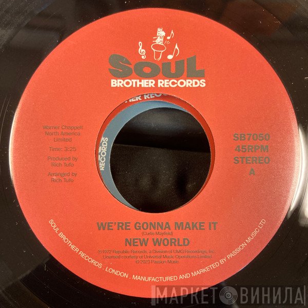 New World  - We're Gonna Make It