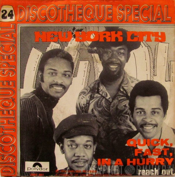 New York City  - Quick, Fast, In A Hurry