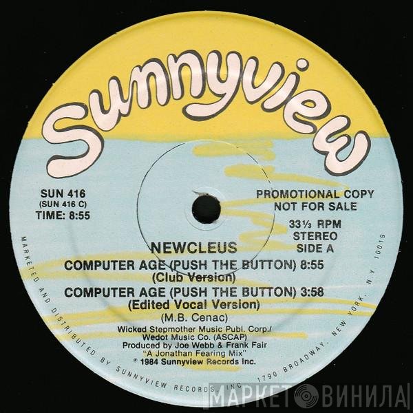 Newcleus  - Computer Age (Push The Button)