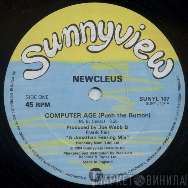 Newcleus  - Computer Age (Push The Button)