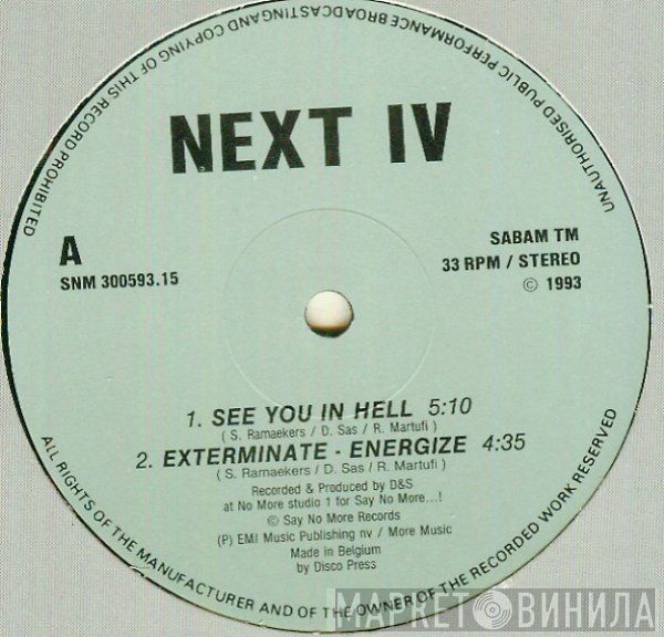 Next - See You In Hell