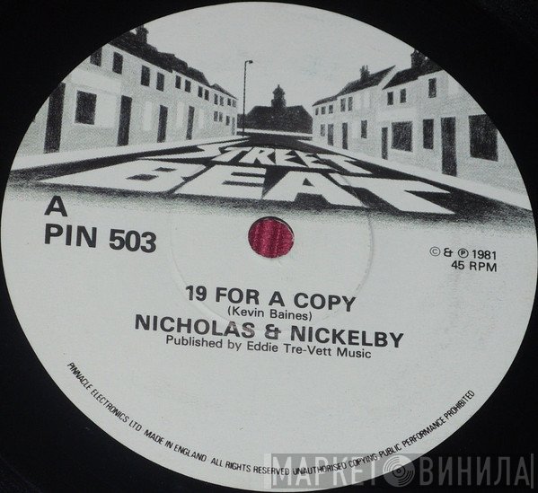 Nicholas And Nickelby - 19 For A Copy