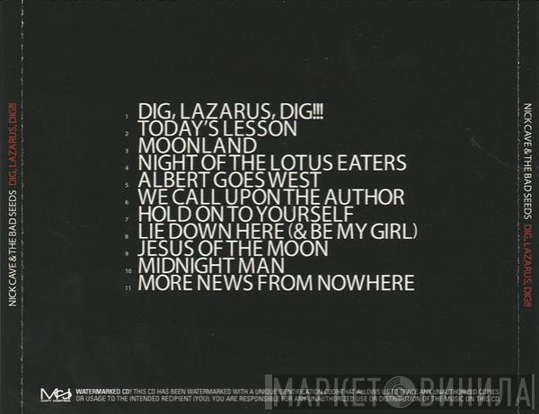 Nick Cave & The Bad Seeds  - Dig, Lazarus, Dig!!!
