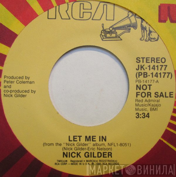 Nick Gilder  - Let Me In