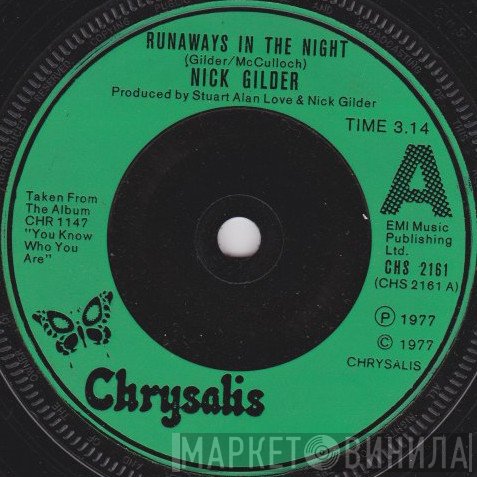 Nick Gilder  - Runaways In The Night