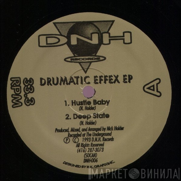 Nick Holder - Drumatic Effex EP