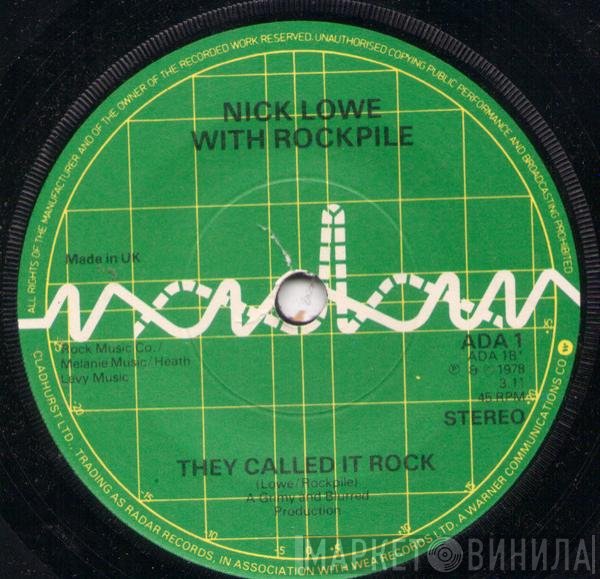 Nick Lowe - I Love The Sound Of Breaking Glass
