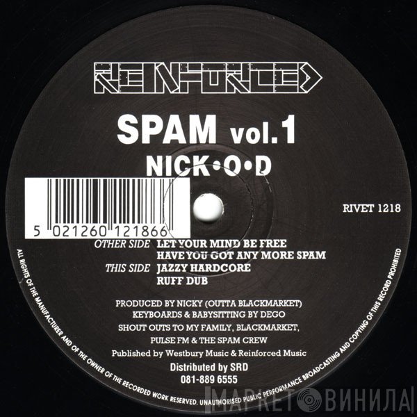 Nick OD - Spam Vol. 1