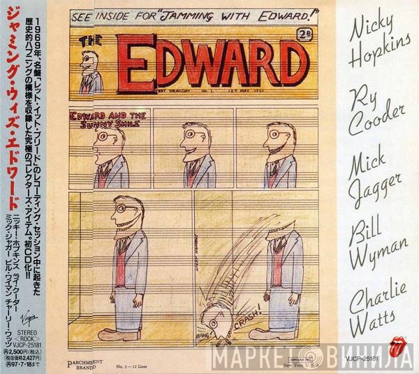 Nicky Hopkins, Ry Cooder, Mick Jagger, Bill Wyman, Charlie Watts  - Jamming With Edward!