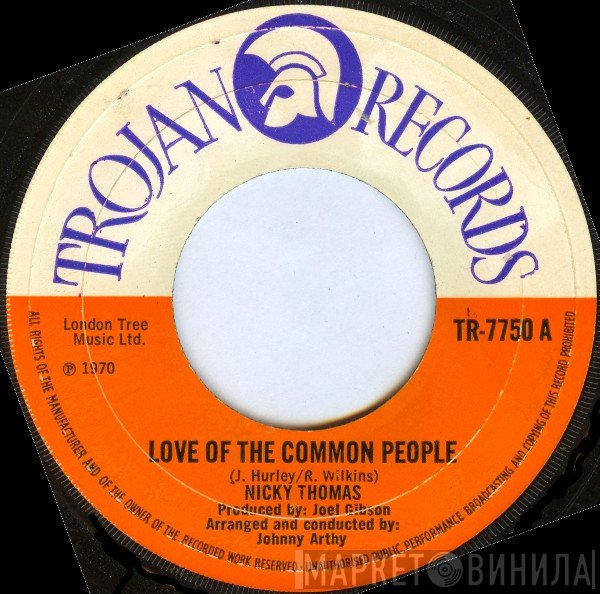 Nicky Thomas, The Destroyers - Love Of The Common People / Compass