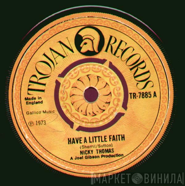 Nicky Thomas - Have A Little Faith