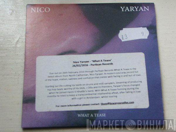 Nico Yaryan - What A Tease