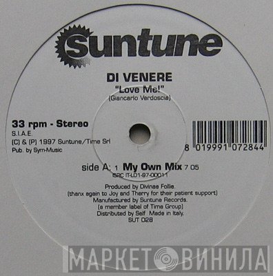 Nicola Di Venere - Love Me!