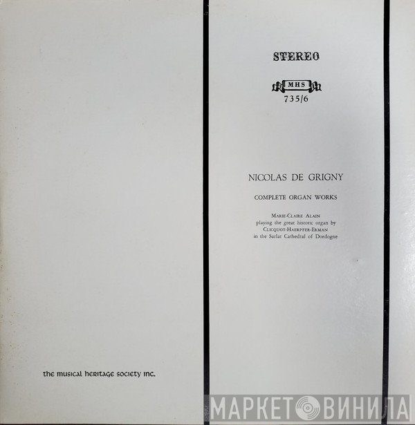 Nicolas De Grigny - Marie-Claire Alain  - Complete Organ Works
