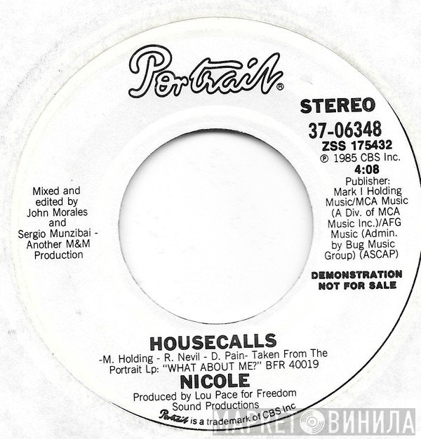 Nicole J McCloud - Housecalls