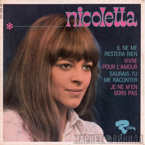 Nicoletta   - Il Ne Me Restera Rien