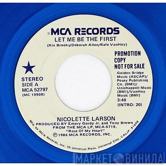 Nicolette Larson  - Let Me Be The First