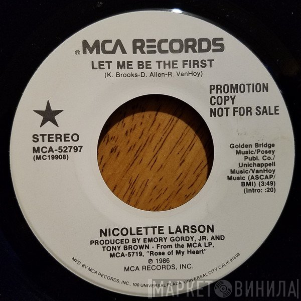 Nicolette Larson  - Let Me Be The First