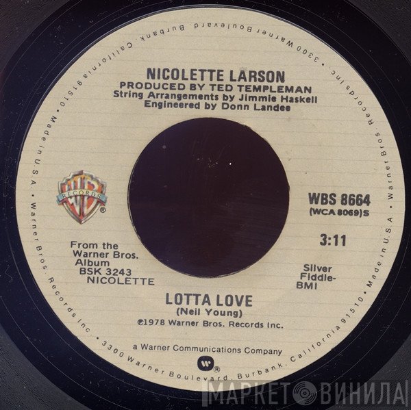 Nicolette Larson  - Lotta Love