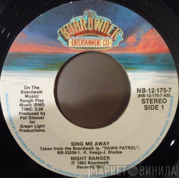 Night Ranger  - Sing Me Away / Play Rough