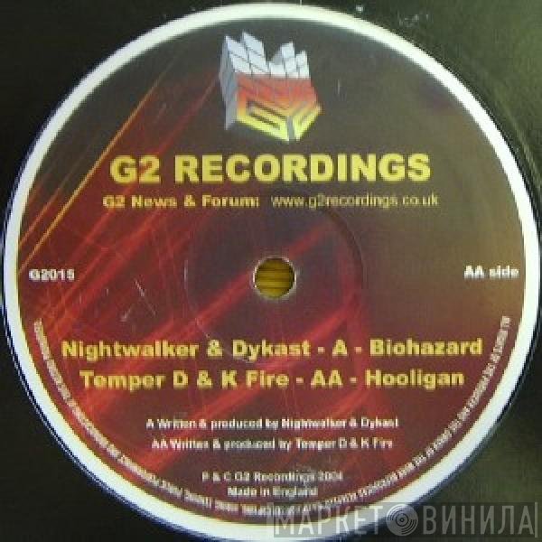 Nightwalker & Dykast / Temper D & K Fire  - Biohazard / Hooligan