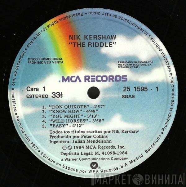 Nik Kershaw  - The Riddle