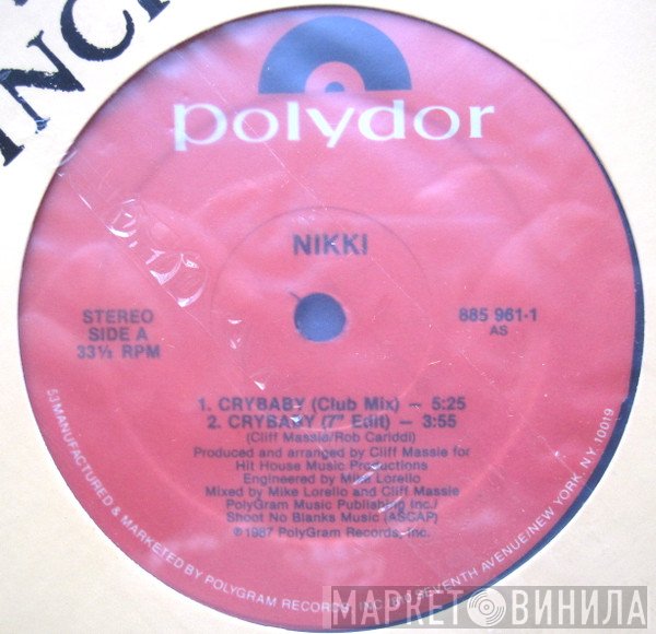 Nikki  - Cry Baby