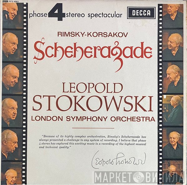 Nikolai Rimsky-Korsakov, Leopold Stokowski, The London Symphony Orchestra  - Scheherazade