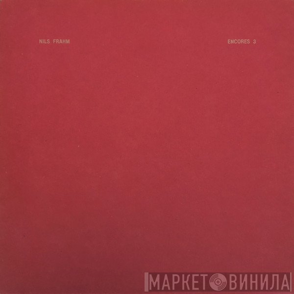 Nils Frahm  - Encores 3
