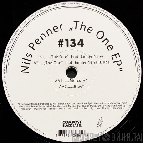 Nils Penner - The One EP